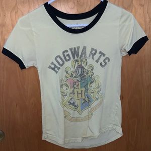 Faded Hogwarts Emblem Tee